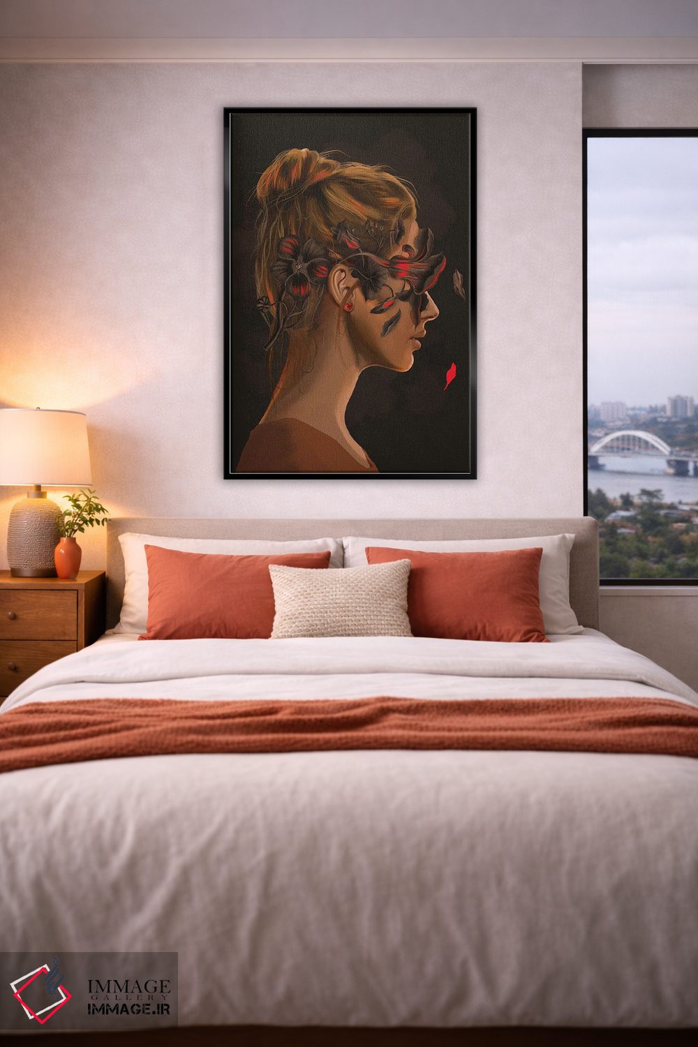 تابلو دکوراتیو نمسیس اثر نتش - D6B