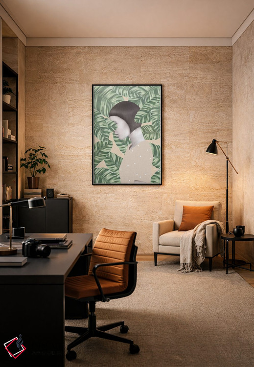 تابلو دکوراتیو فلورا شماره ۱ اثر نتش - D6B