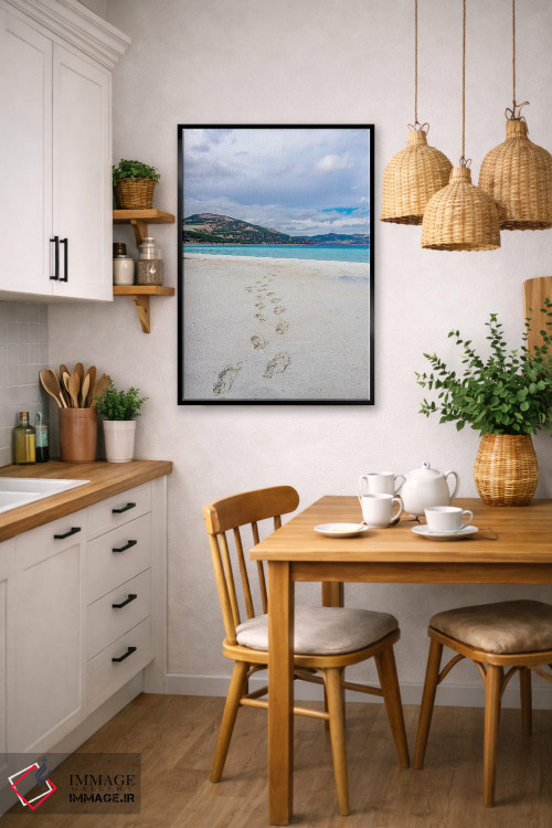 تابلو دکوراتیو Turkey VI,دریاچه سالدا، ترکیه VI اثر نجدت دوزن - D6B