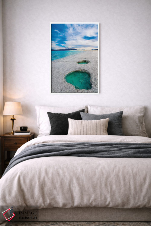 تابلو دکوراتیو Turkey IV,دریاچه سالدا، ترکیه IV اثر نجدت دوزن - D6W