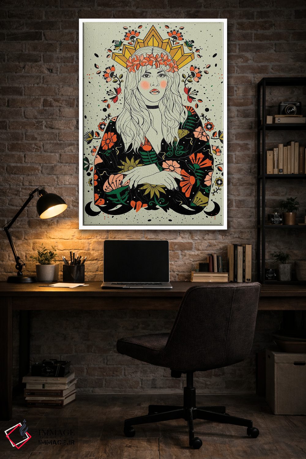 تابلو دکوراتیو استوی نیکس اثر نتش - D4W