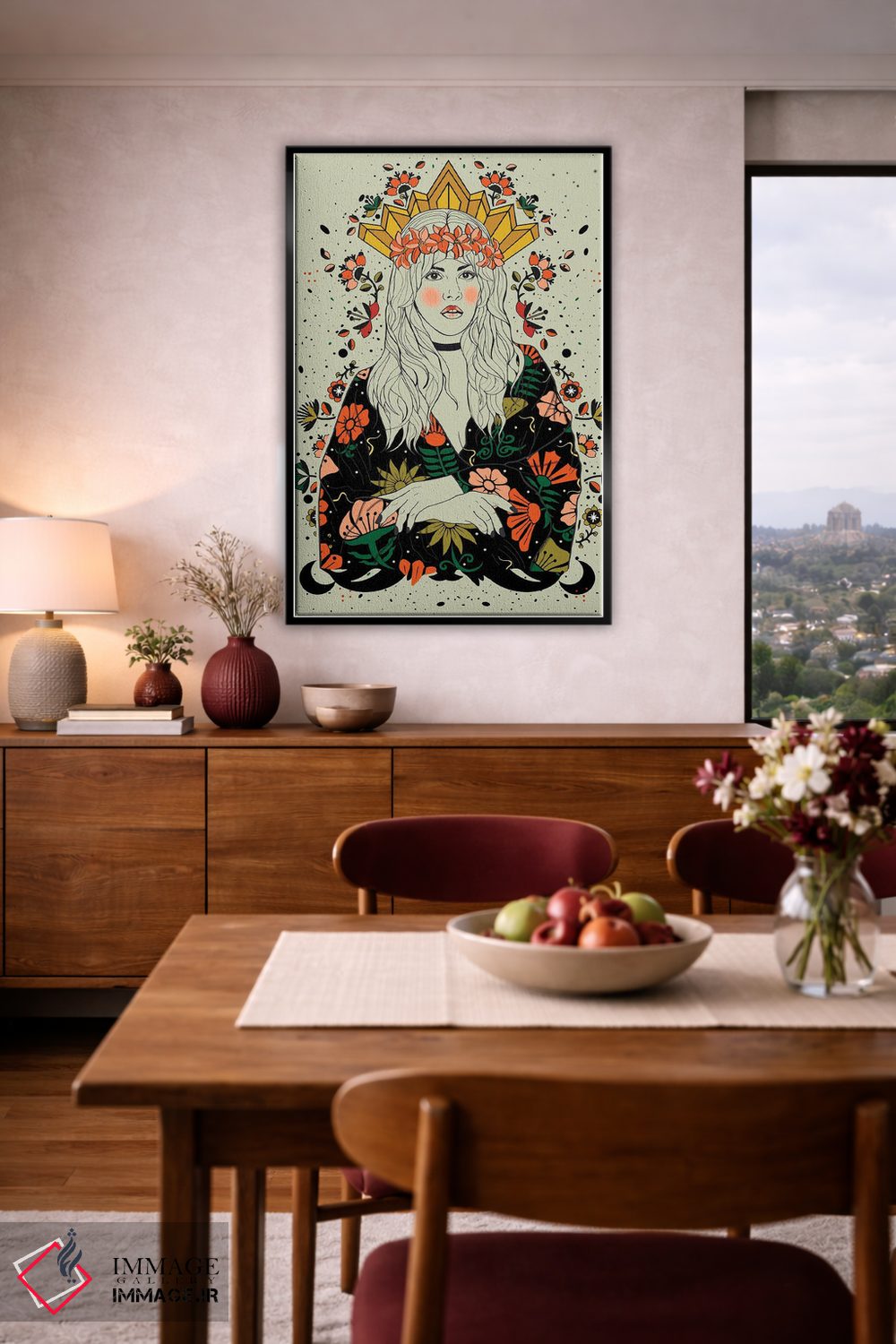 تابلو دکوراتیو استوی نیکس اثر نتش - D5B