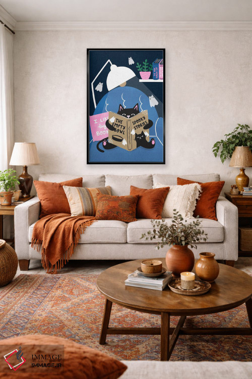 تابلو دکوراتیو داستان های ترسناک اثر نت الیس - D4B