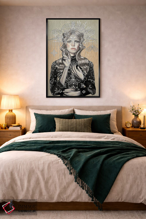 تابلو دکوراتیو نتش اثر نتش - D5B