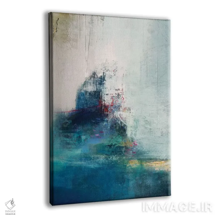 تابلو انتزاعی دلتنگی II اثر نانسی نگو - نمای پرسپکتیو محصول