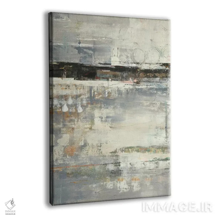 تابلو انتزاعی بینش اثر نانسی نگو - نمای پرسپکتیو محصول