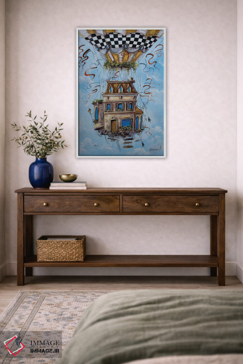 تابلو دکوراتیو ماجراجویی جذاب اثر ناتالیا گرینچنکو - D3W