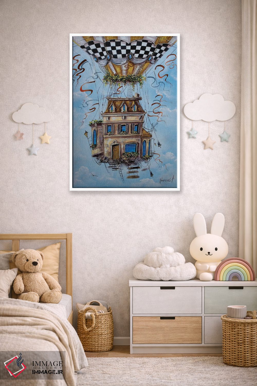 تابلو دکوراتیو ماجراجویی جذاب اثر ناتالیا گرینچنکو - D4W