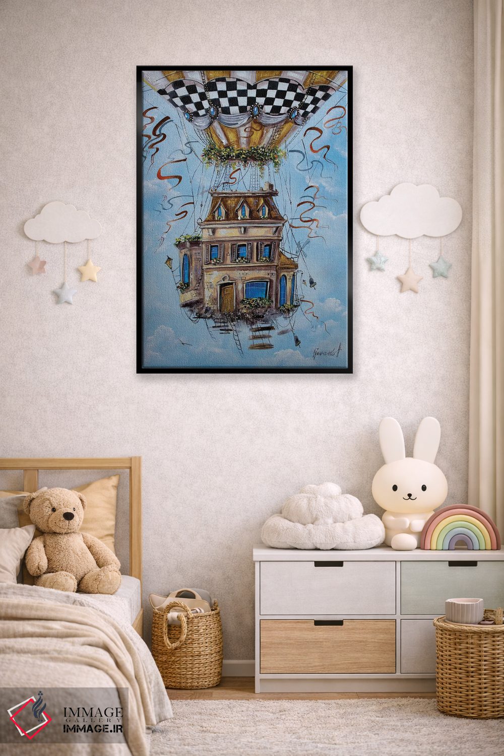 تابلو دکوراتیو ماجراجویی جذاب اثر ناتالیا گرینچنکو - D6B