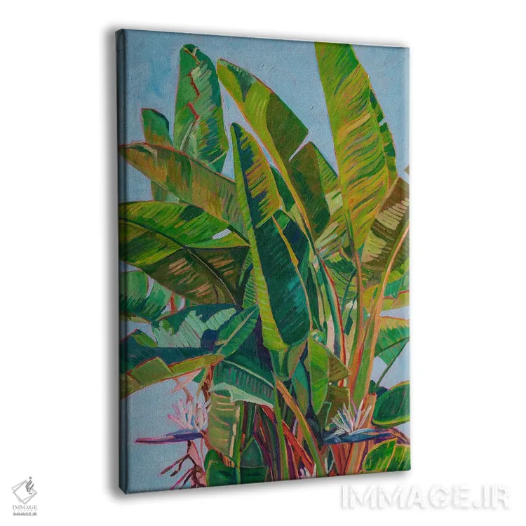 تابلو دکوراتیو پرنده بهشتی غول پیکر I اثر هدر نگی - نمای پرسپکتیو محصول