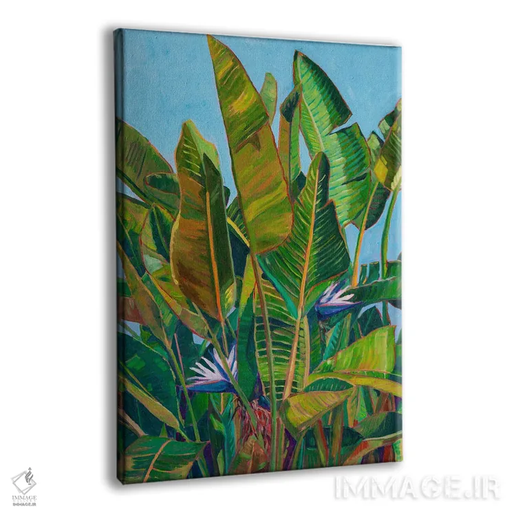 تابلو دکوراتیو پرنده بهشتی غول پیکر III اثر هدر نگی - نمای پرسپکتیو محصول