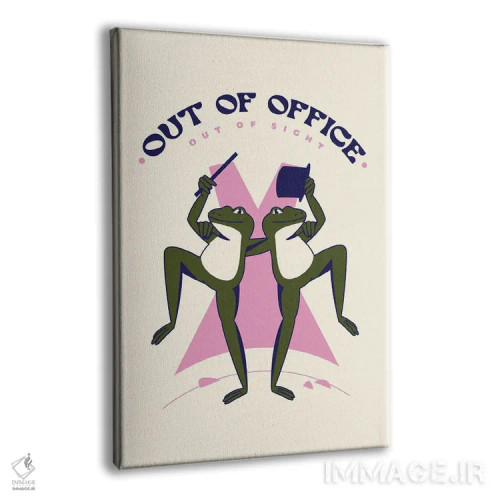 تابلو دکوراتیو Out Of Sight,خارج از دفتر، دور از دید اثر نورا گازار - نمای پرسپکتیو محصول