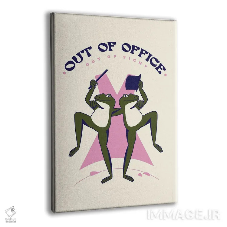 تابلو دکوراتیو Out Of Sight,خارج از دفتر، دور از دید اثر نورا گازار - نمای پرسپکتیو محصول