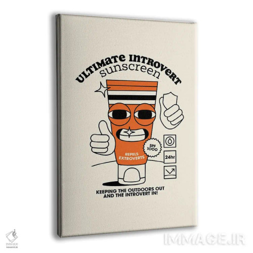 تابلو دکوراتیو ضدآفتاب ویژه درون گراها اثر نورا گازار - نمای پرسپکتیو محصول