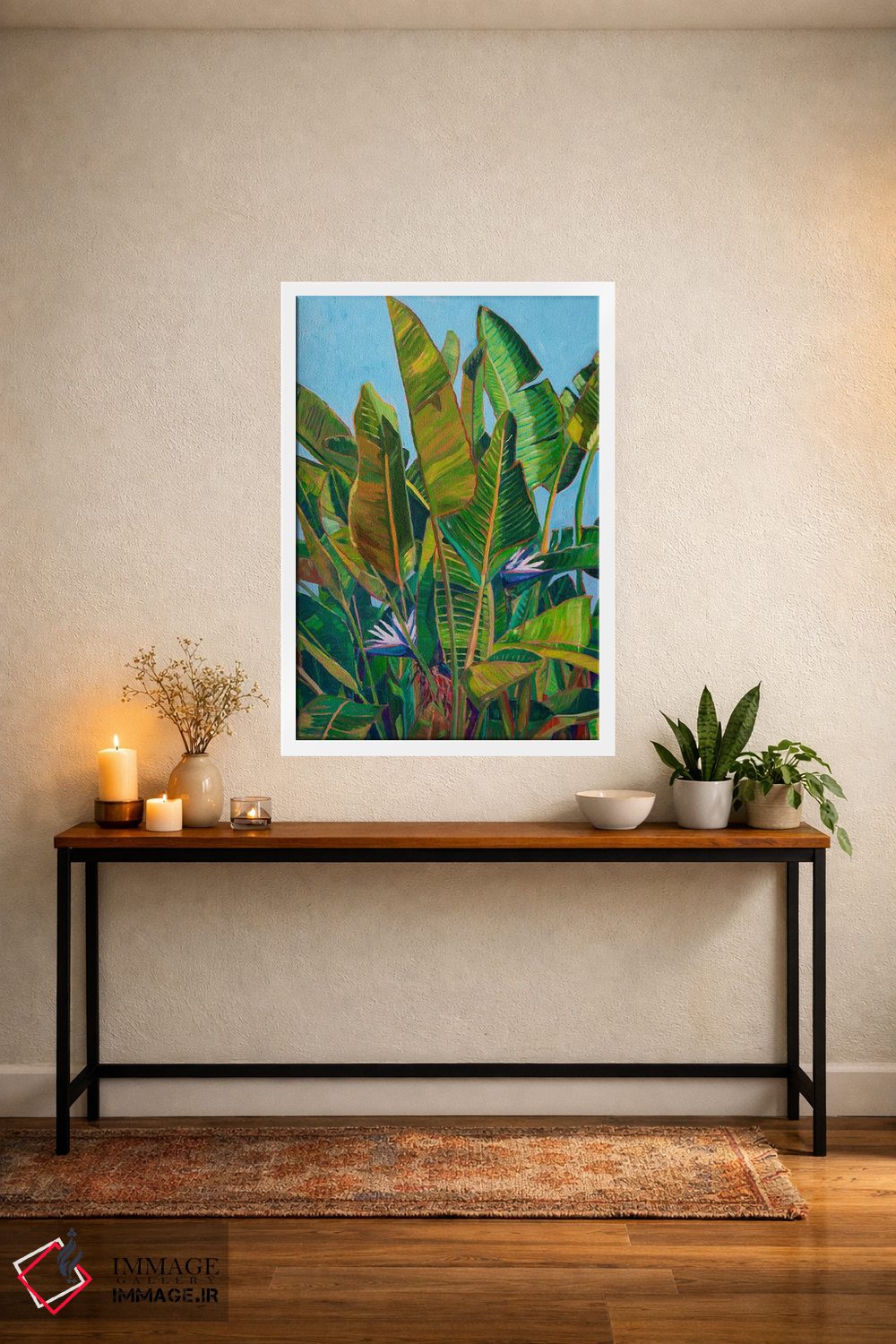 تابلو دکوراتیو پرنده بهشتی غول پیکر III اثر هدر نگی - D4W