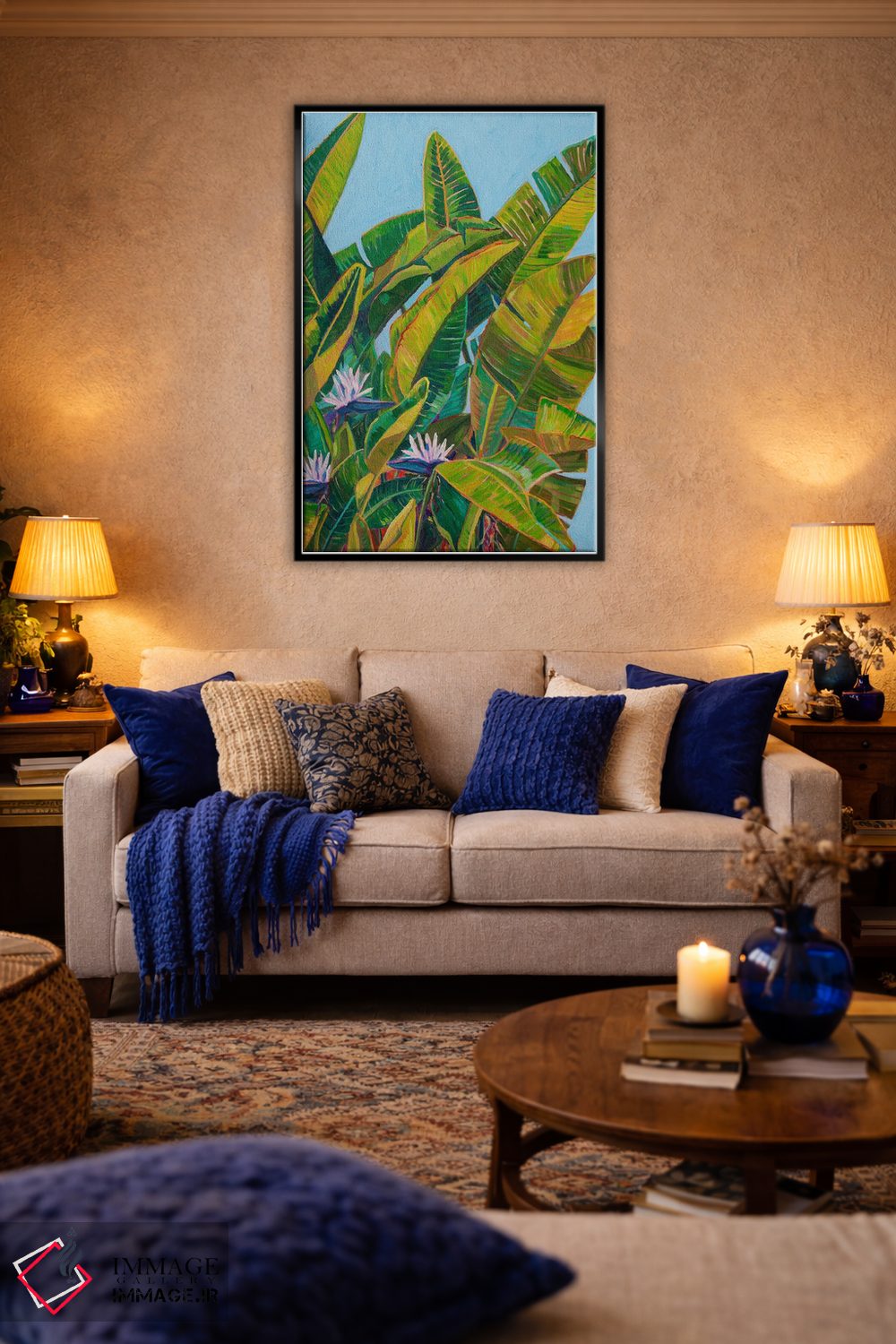 تابلو دکوراتیو پرنده بهشتی غول پیکر II اثر هدر نگی - D6B