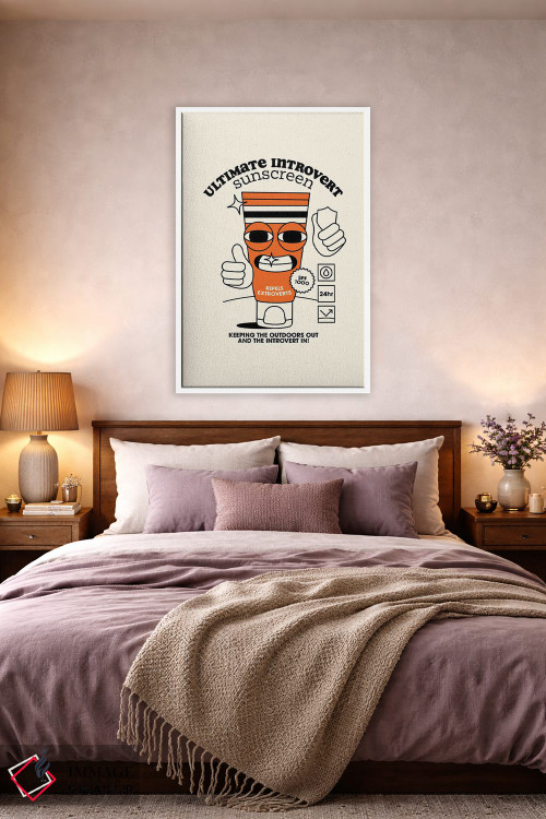 تابلو دکوراتیو ضدآفتاب ویژه درون گراها اثر نورا گازار - D3W