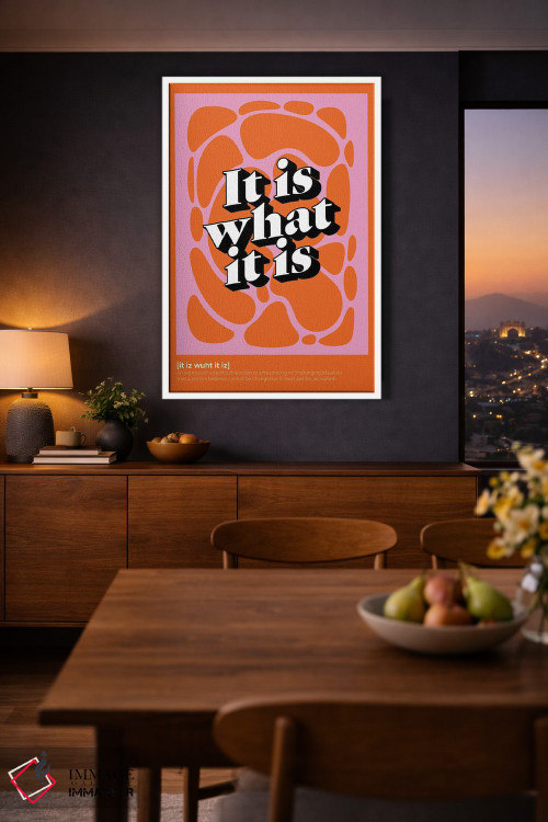 تابلو دکوراتیو همینه که هست اثر نورا گازار - D3W