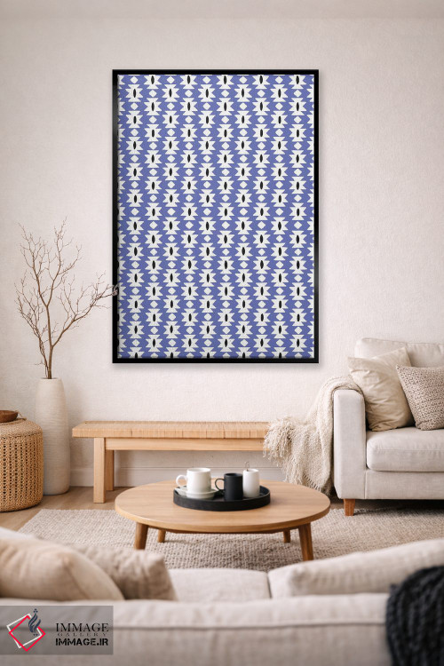 تابلو انتزاعی چه خوشحال ۳ اثر نادیا حسن - D2B