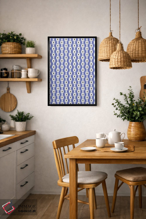 تابلو انتزاعی چه خوشحال ۳ اثر نادیا حسن - D6B