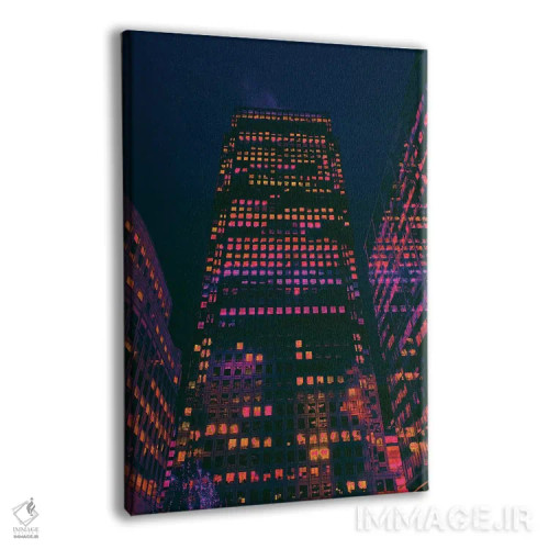 تابلو دکوراتیو دلداده شهر اثر نیتن هد - نمای پرسپکتیو محصول