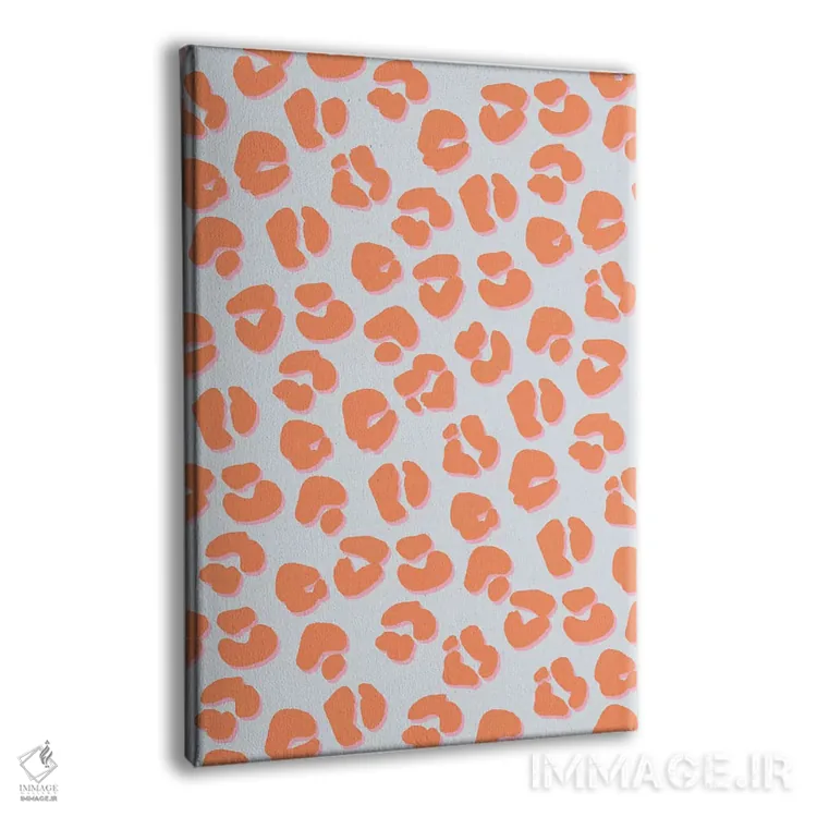 تابلو انتزاعی پناهگاه بوهمیایی ۴ اثر نادیا حسن - نمای پرسپکتیو محصول