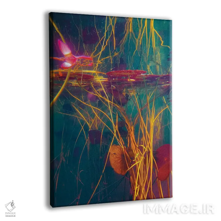 تابلو انتزاعی تزریق وریدی اثر نیتن هد - نمای پرسپکتیو محصول
