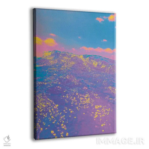 تابلو دکوراتیو امواج امید اثر نیتن هد - نمای پرسپکتیو محصول