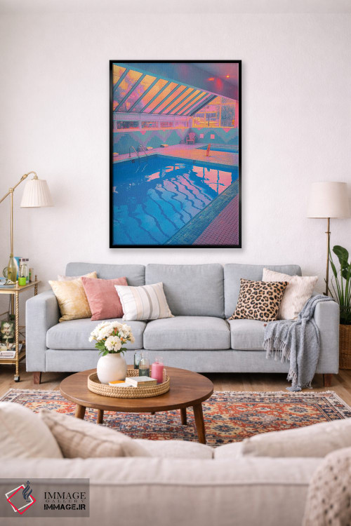 تابلو دکوراتیو ساعت ۹:۰۱ صبح اثر نیتن هد - D2B