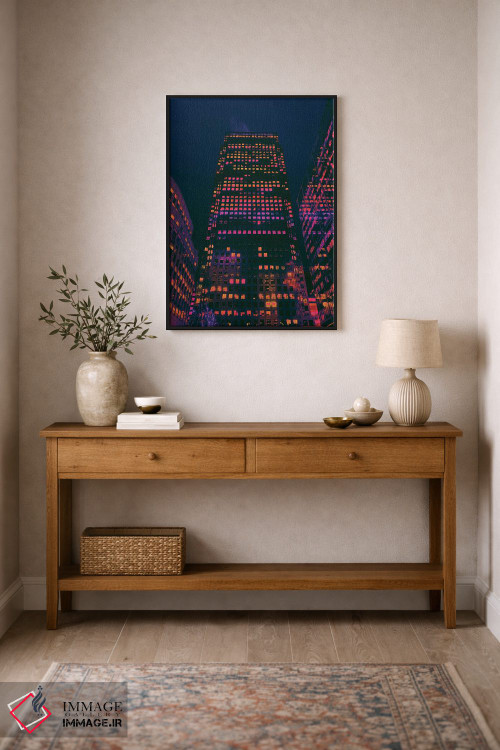 تابلو دکوراتیو دلداده شهر اثر نیتن هد - D2B