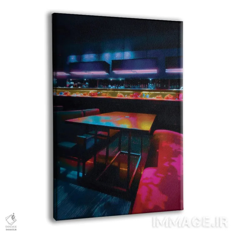 تابلو دکوراتیو نئو نوآر اثر نیتن هد - نمای پرسپکتیو محصول