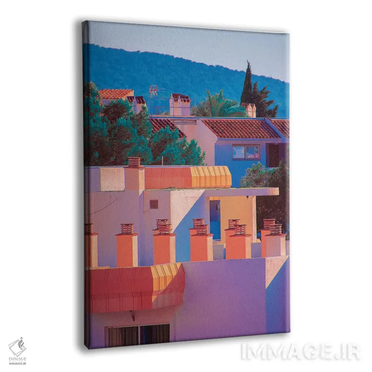 تابلو دکوراتیو سقف مرجانی اثر نیتن هد - نمای پرسپکتیو محصول