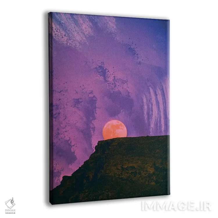 تابلو دکوراتیو خشم نپتون اثر نیتن هد - نمای پرسپکتیو محصول