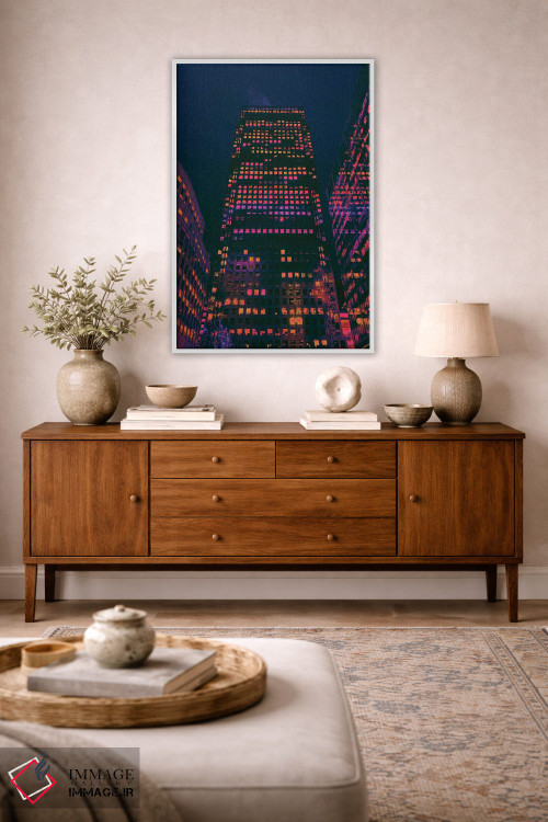 تابلو دکوراتیو دلداده شهر اثر نیتن هد - D3W