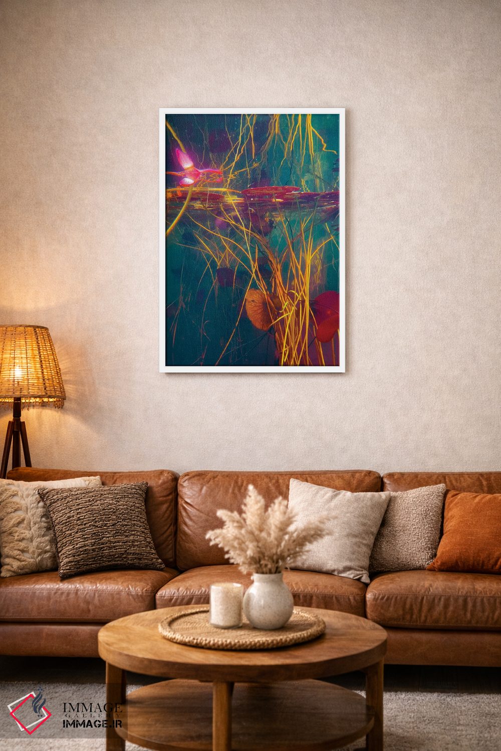 تابلو انتزاعی تزریق وریدی اثر نیتن هد - D2W