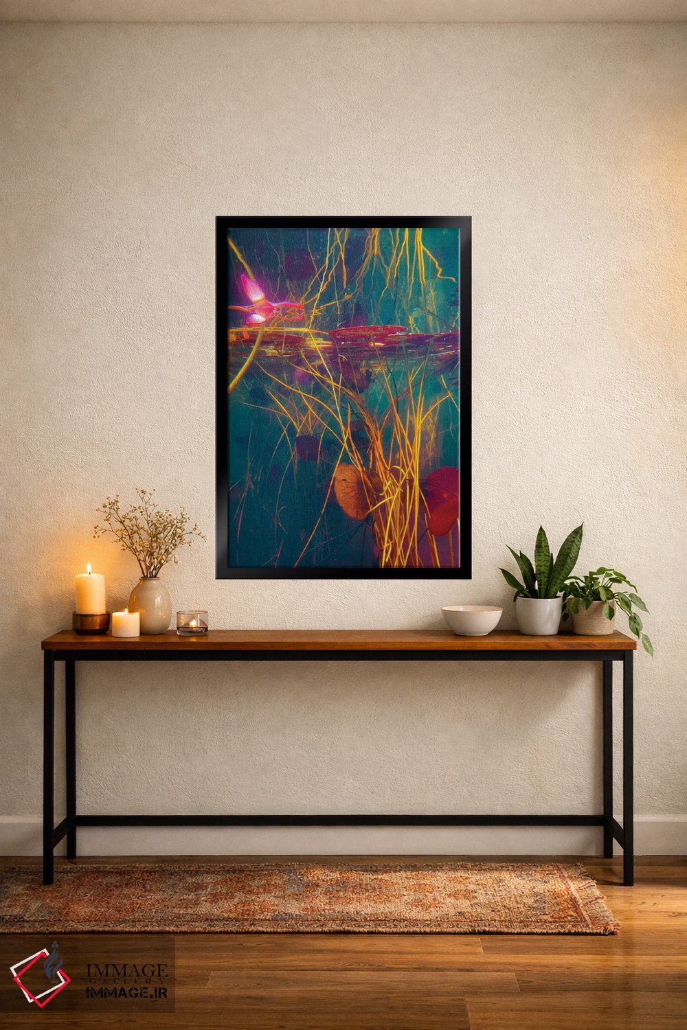 تابلو انتزاعی تزریق وریدی اثر نیتن هد - D5B