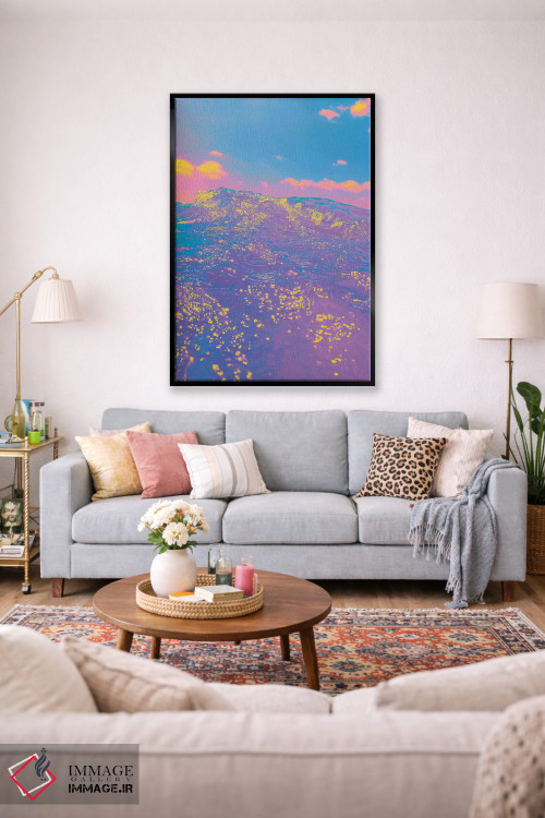 تابلو دکوراتیو امواج امید اثر نیتن هد - D1B