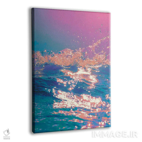 تابلو دکوراتیو درخشندگی اثر نیتن هد - نمای پرسپکتیو محصول