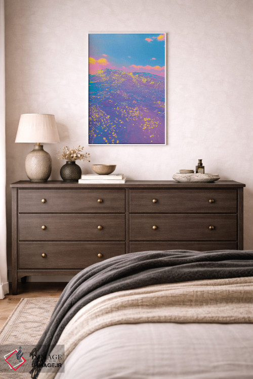 تابلو دکوراتیو امواج امید اثر نیتن هد - D3W