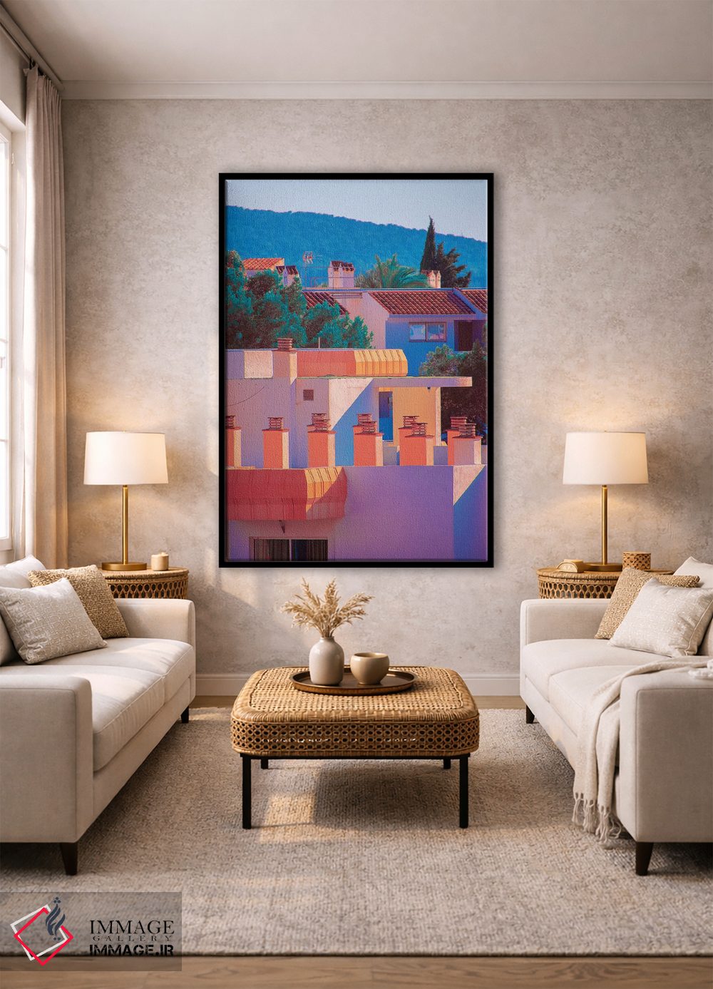 تابلو دکوراتیو سقف مرجانی اثر نیتن هد - D2B