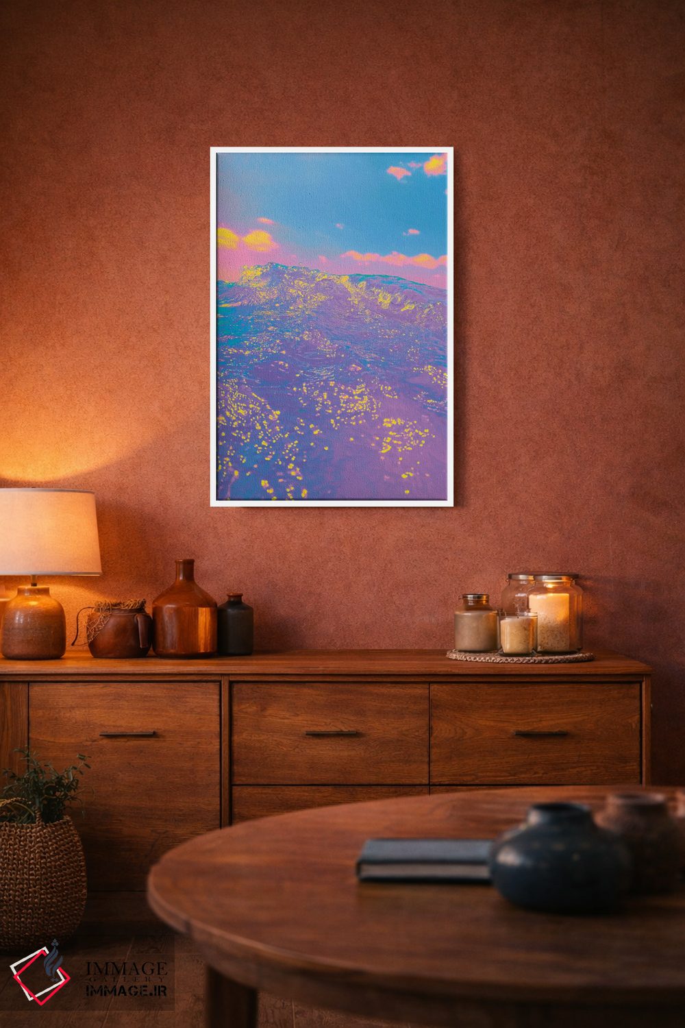 تابلو دکوراتیو امواج امید اثر نیتن هد - D4W