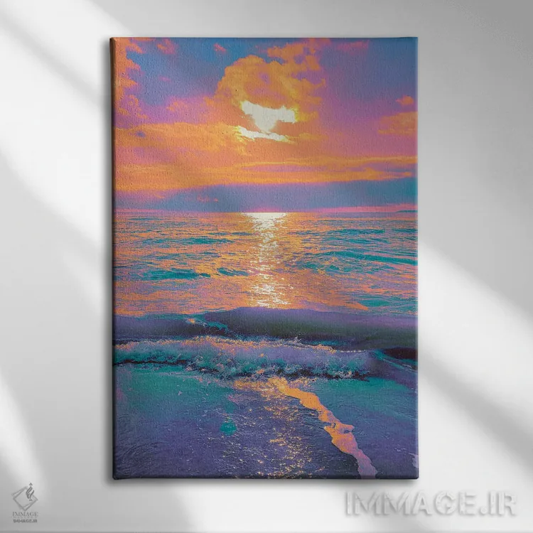 تابلو دکوراتیو تجلیل اثر نیتن هد - نمای روبهرو روی دیوار