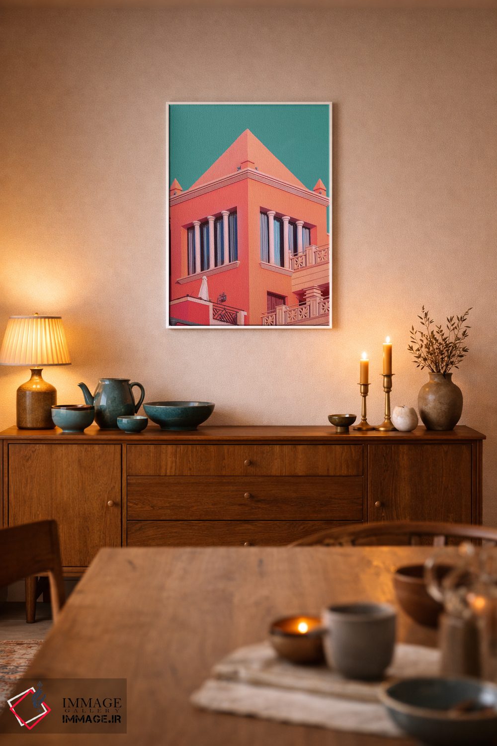 تابلو دکوراتیو عظیم الجثه اثر نیتن هد - D5W