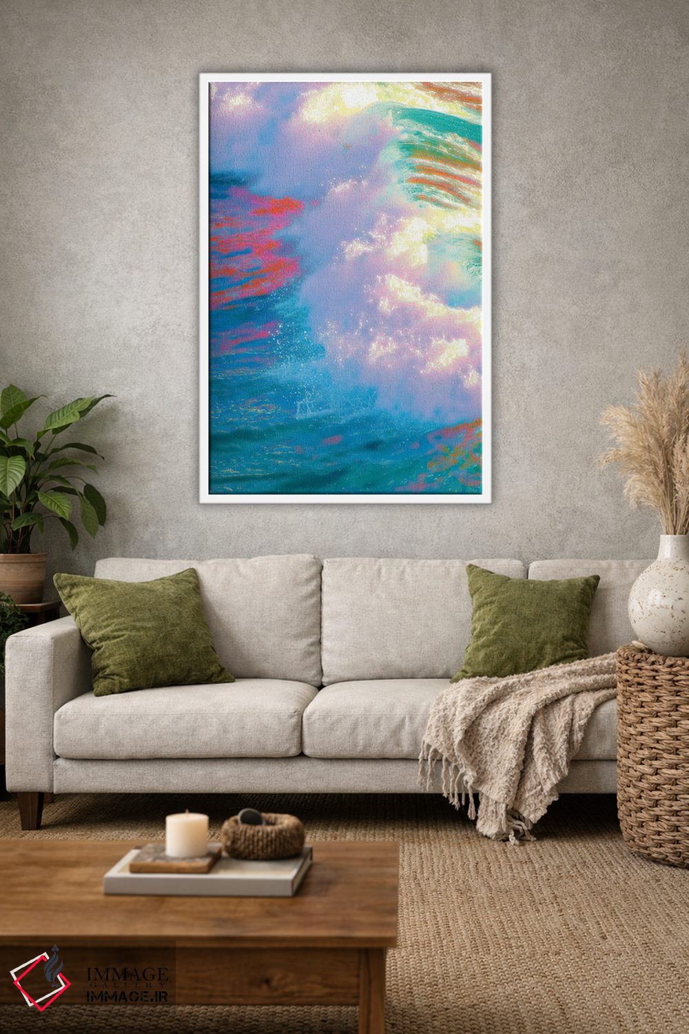 تابلو دکوراتیو دل و جان اثر نیتن هد - D1W