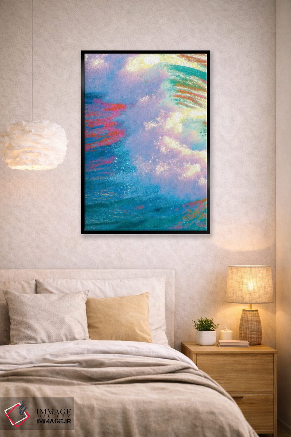 تابلو دکوراتیو دل و جان اثر نیتن هد - D2B