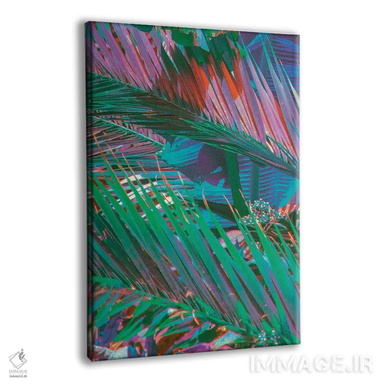 تابلو دکوراتیو نخل های بهشت اثر نیتن هد - نمای پرسپکتیو محصول