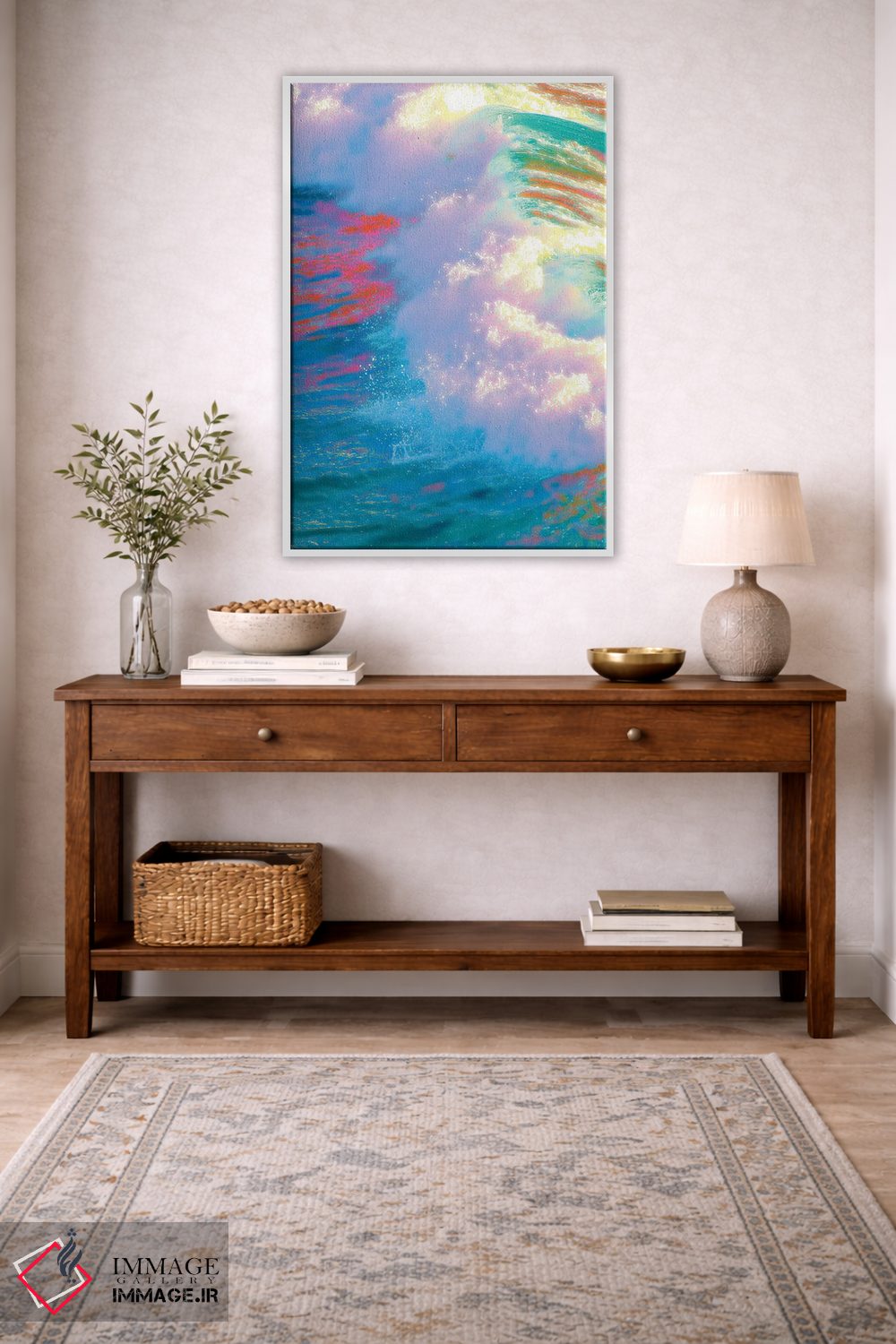 تابلو دکوراتیو دل و جان اثر نیتن هد - D3W