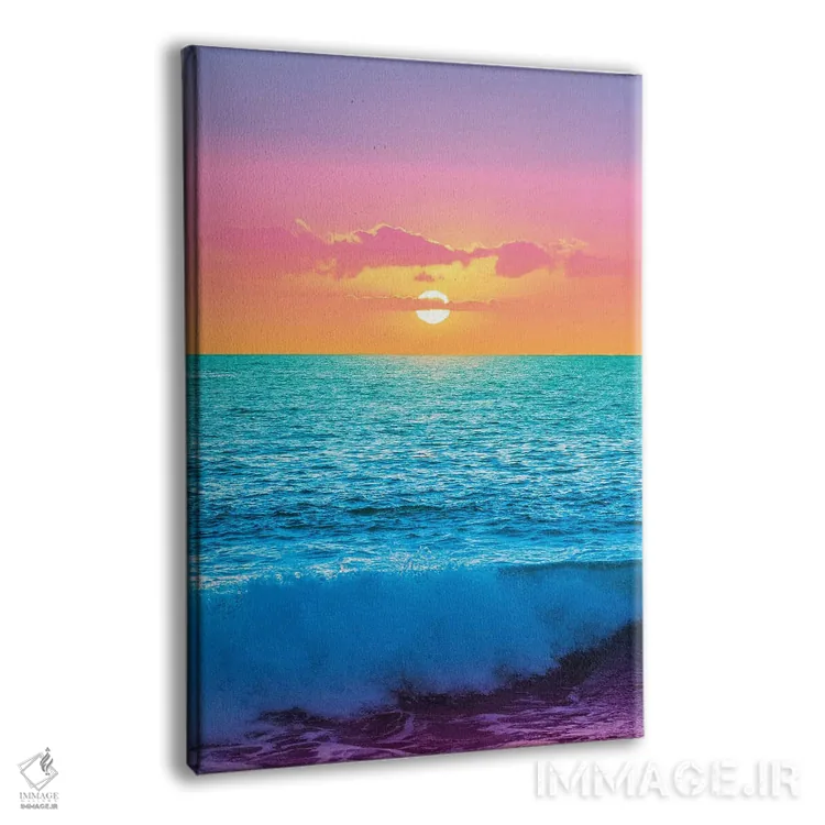 تابلو دکوراتیو خالص ترین شکل اثر نیتن هد - نمای پرسپکتیو محصول