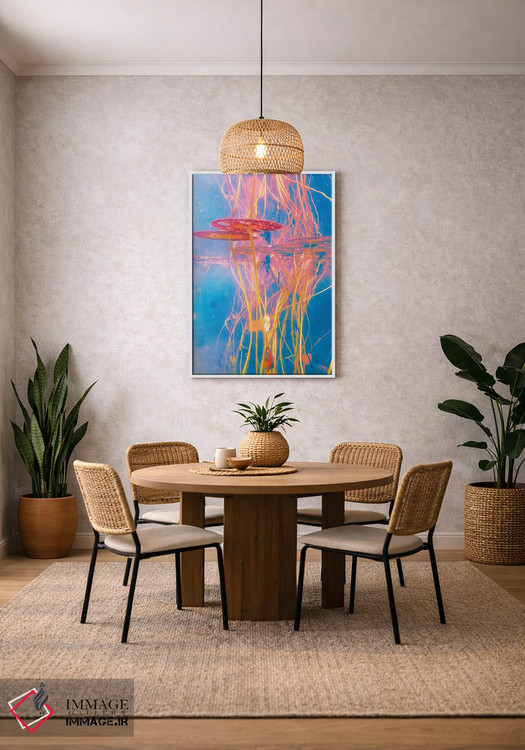 تابلو دکوراتیو اکوسیستماتیک اثر نیتن هد - D1W