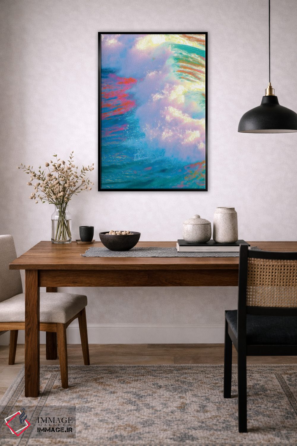 تابلو دکوراتیو دل و جان اثر نیتن هد - D5B